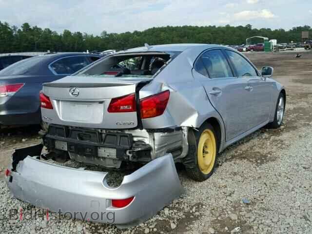2007 LEXUS IS250 - VIN: JTHBK262575026192 - Фото 4