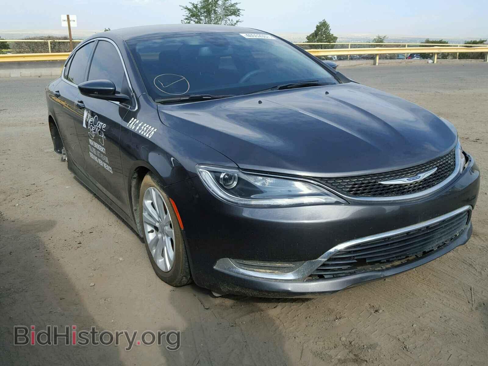 Photo 1C3CCCAB8FN698055 - CHRYSLER 200 2015