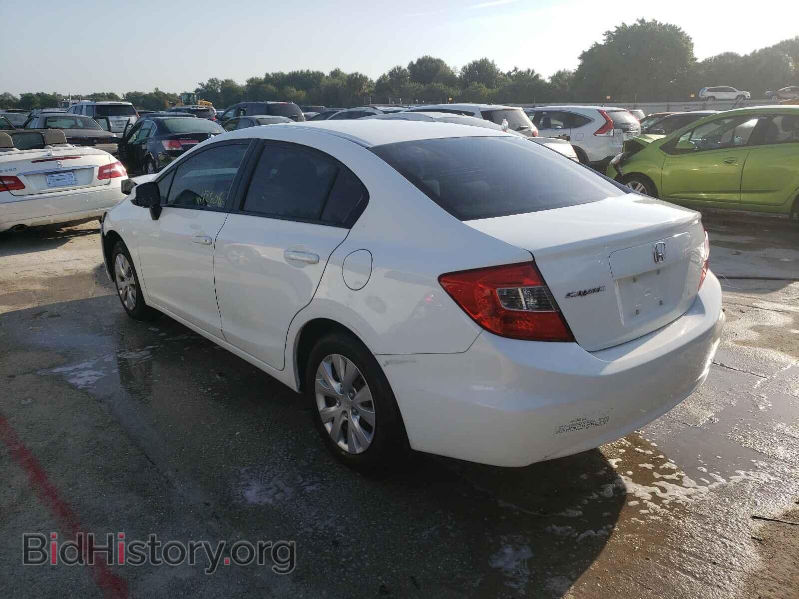 2012 HONDA CIVIC - VIN: 2HGFB2F5XCH521408 - Фото 3