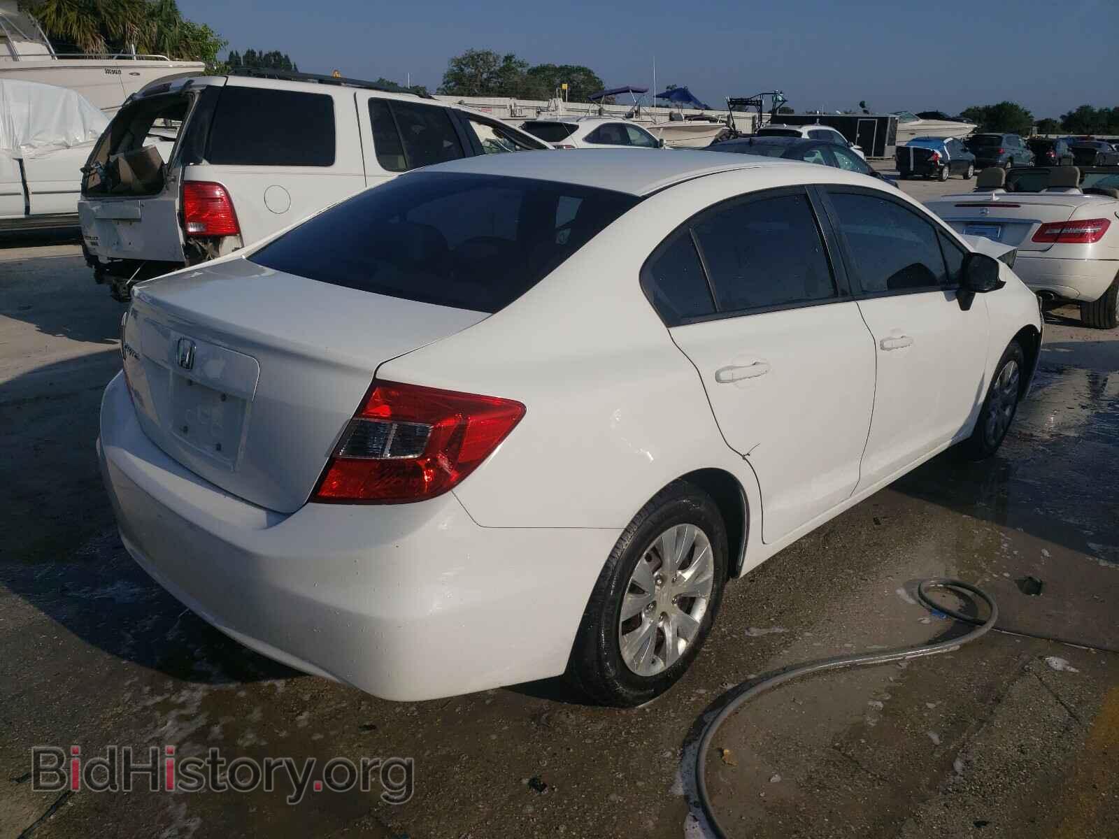 2012 HONDA CIVIC - VIN: 2HGFB2F5XCH521408 - Фото 4