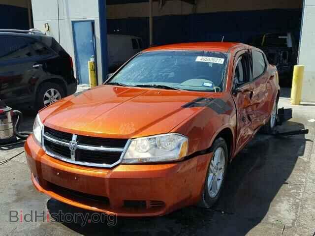 2008 DODGE AVENGER - VIN: 1B3LC56K38N183422 - Фото 2
