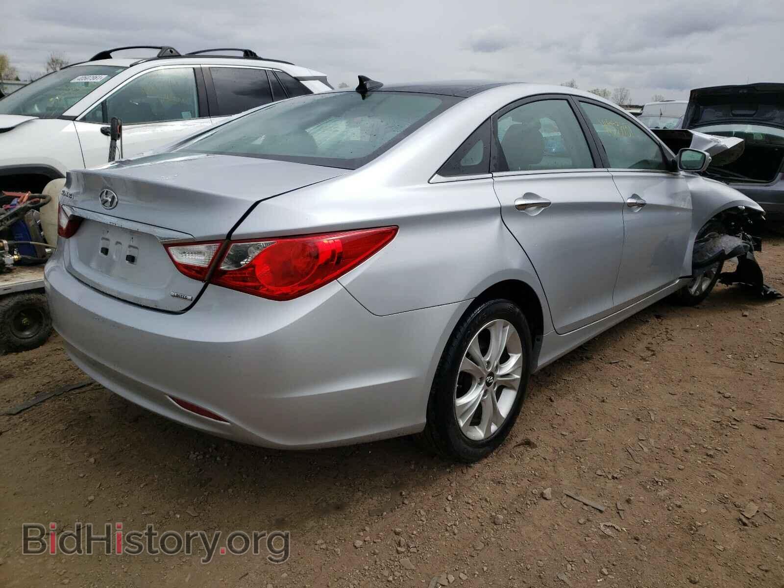2012 HYUNDAI SONATA - VIN: 5NPEC4AC5CH334478 - Фото 4