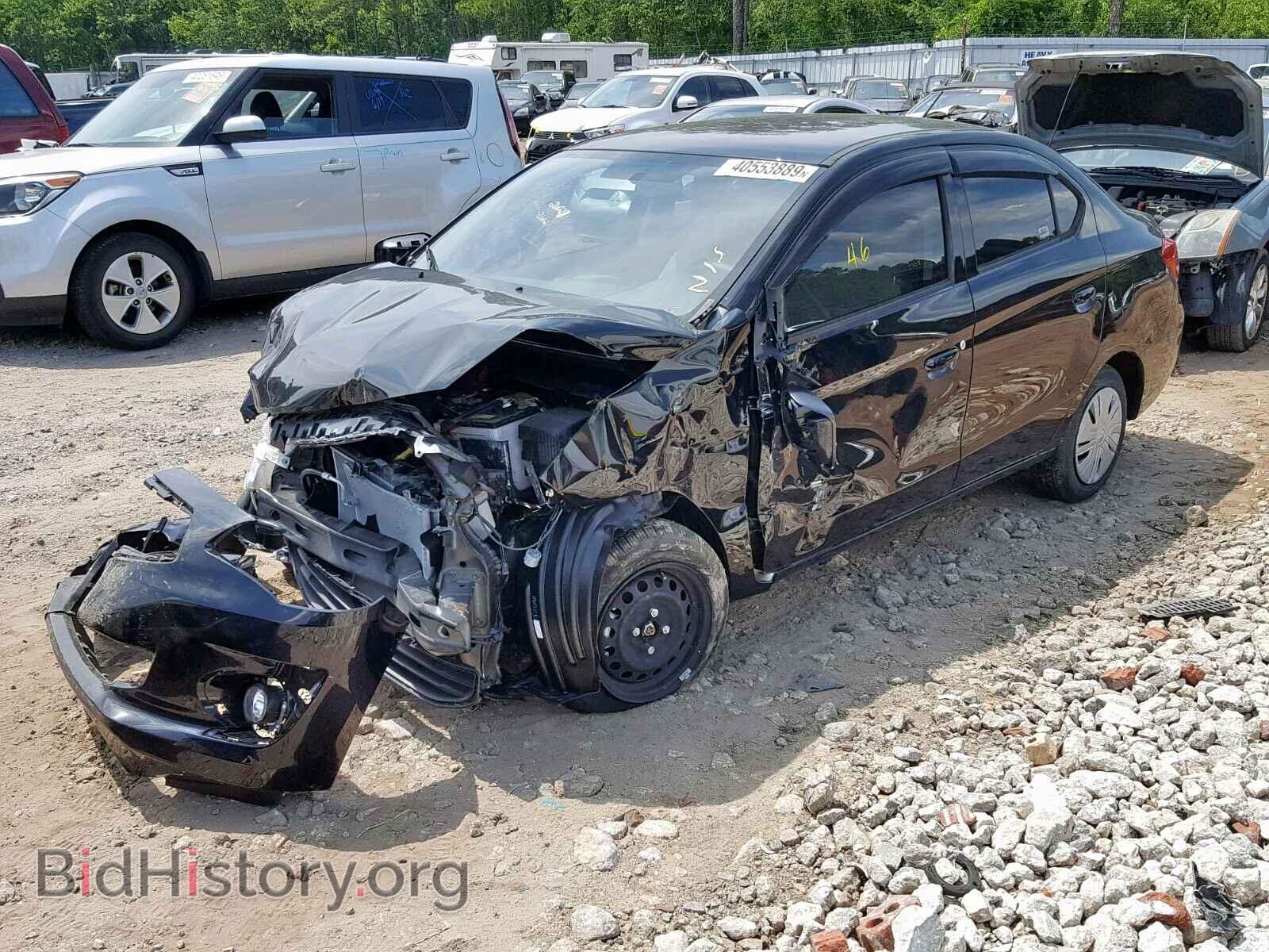 2017 MITSUBISHI MIRAGE G4 - VIN: ML32F3FJ0HHF14135 - Фото 2