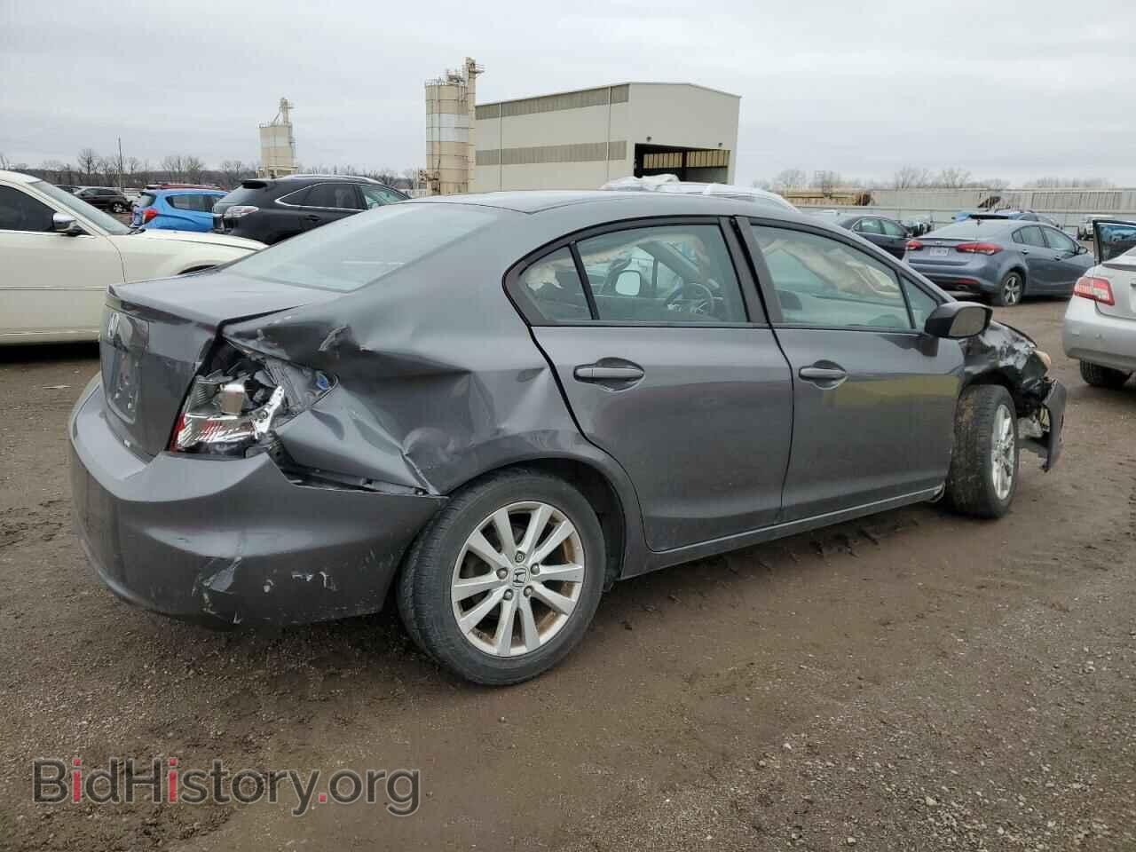 2012 HONDA CIVIC - VIN: 19XFB2F81CE003370 - Фото 3
