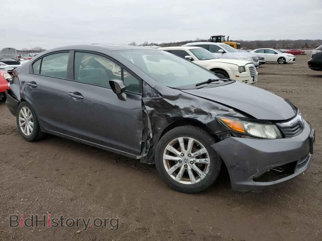 2012 HONDA CIVIC - VIN: 19XFB2F81CE003370 - Фото 4