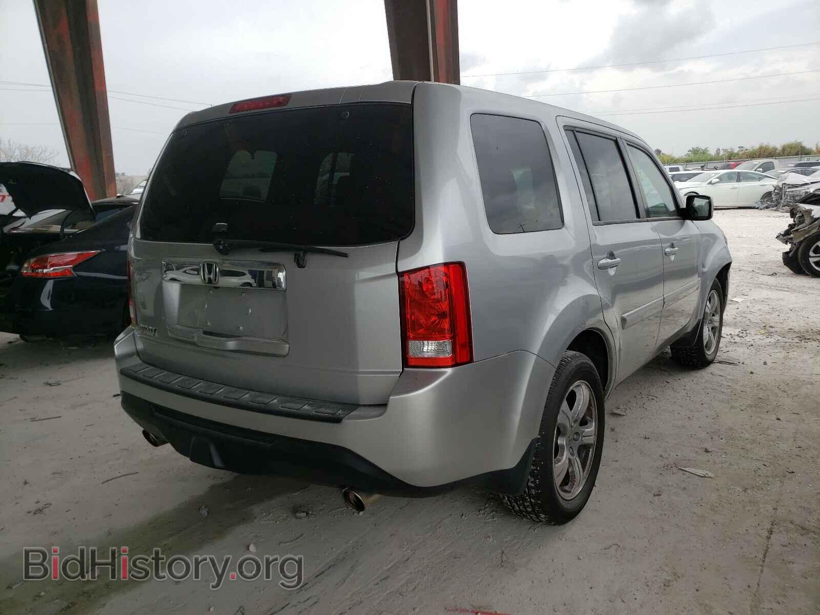 2012 HONDA PILOT - VIN: 5FNYF3H51CB029418 - Фото 4