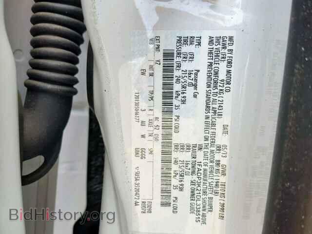 2013 FORD FOCUS SE - VIN: 1FADP3K21DL338515 - Фото 10