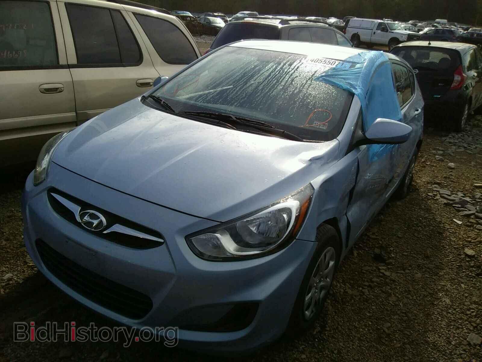 2014 HYUNDAI ACCENT - VIN: KMHCT5AE5EU154792 - Фото 2