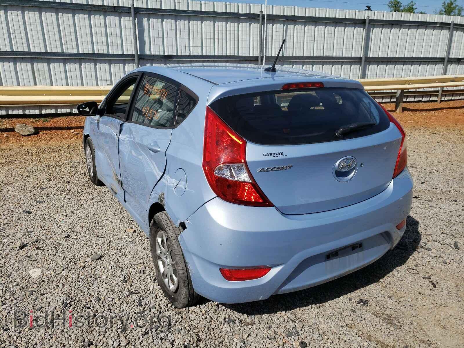 2014 HYUNDAI ACCENT - VIN: KMHCT5AE5EU154792 - Фото 3