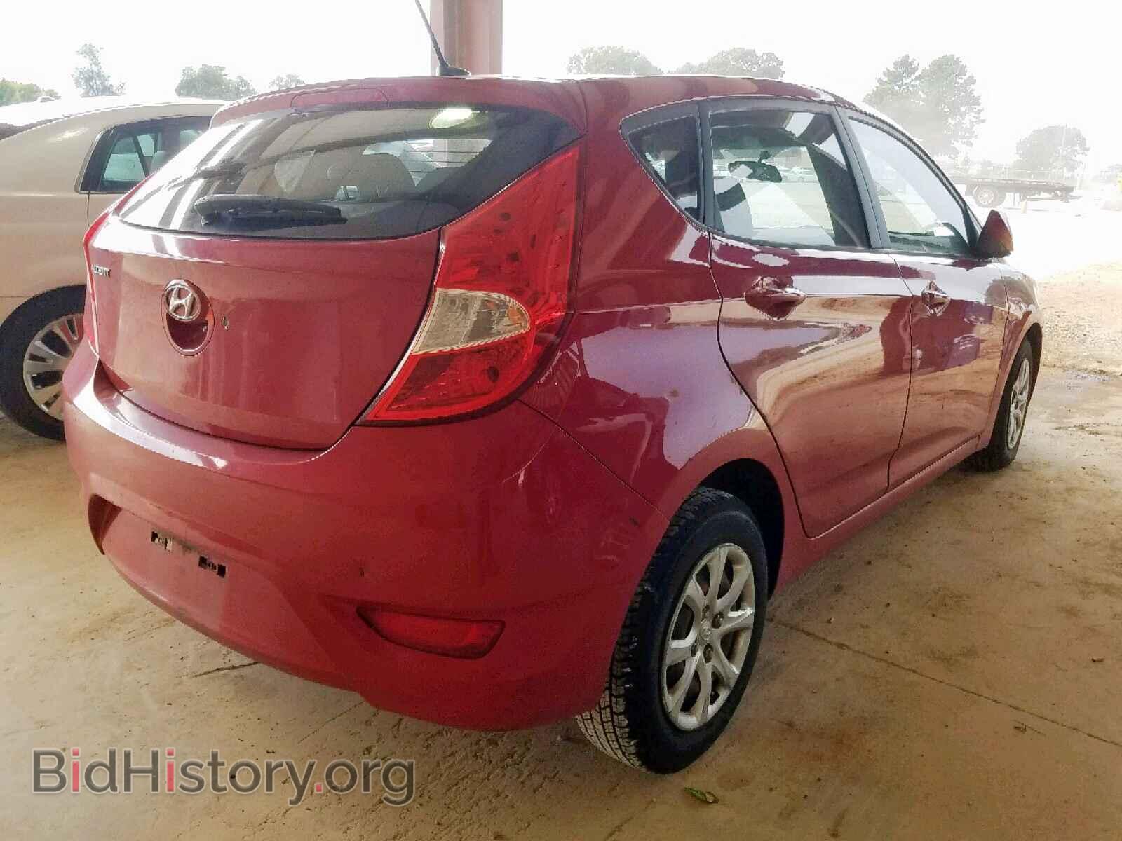 2012 HYUNDAI ACCENT - VIN: KMHCT5AE4CU030445 - Фото 4