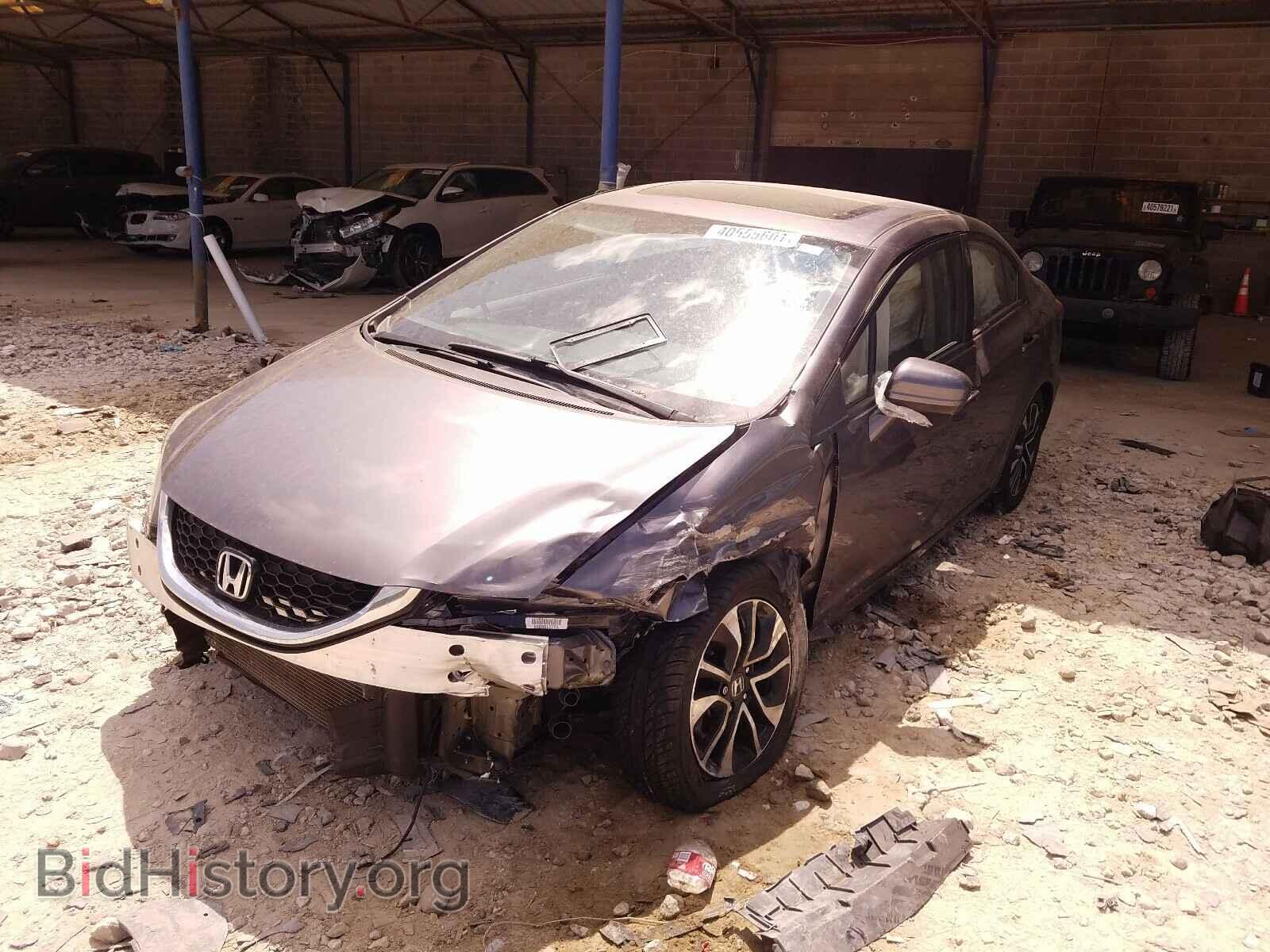 2014 HONDA CIVIC - VIN: 19XFB2F8XEE213713 - Фото 2