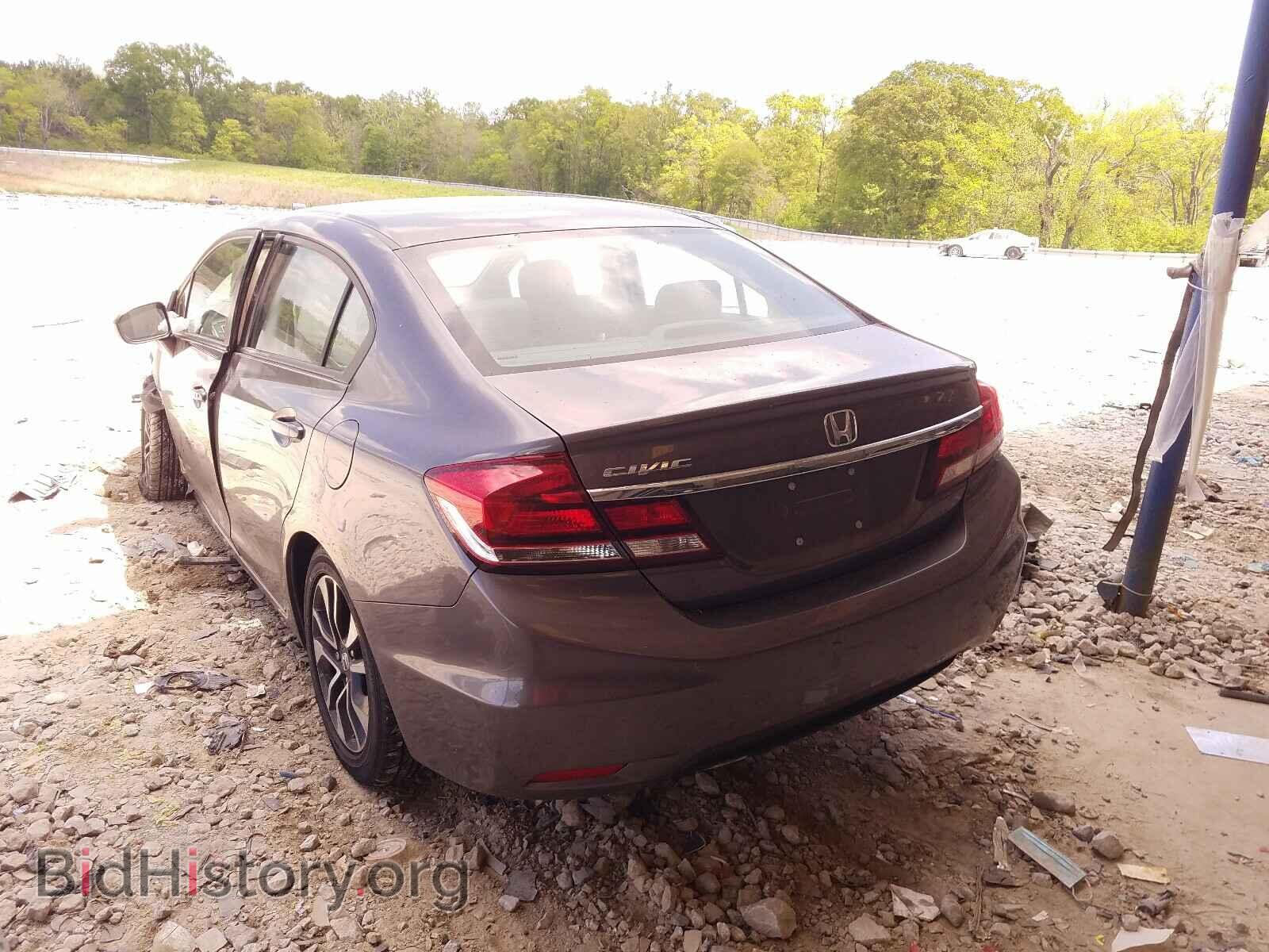 2014 HONDA CIVIC - VIN: 19XFB2F8XEE213713 - Фото 3