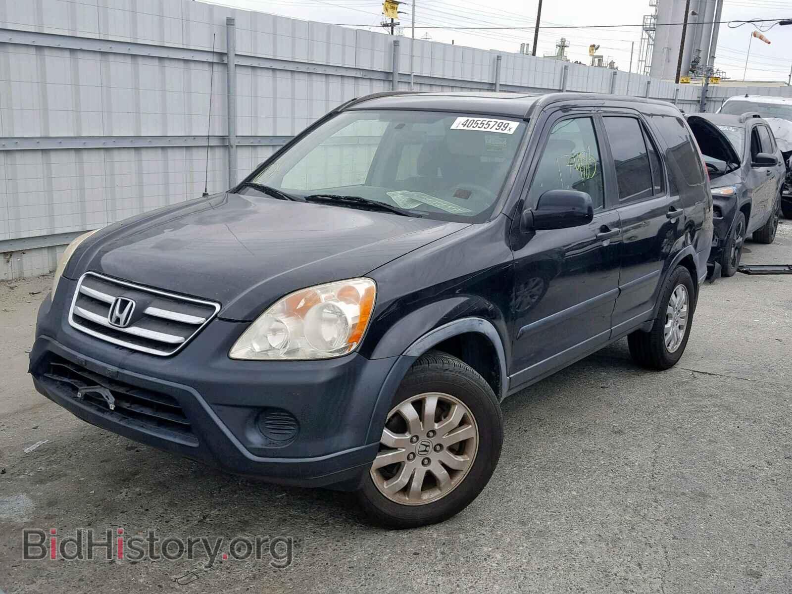 2005 HONDA CR-V EX - VIN: JHLRD78835C059809 - Фото 2