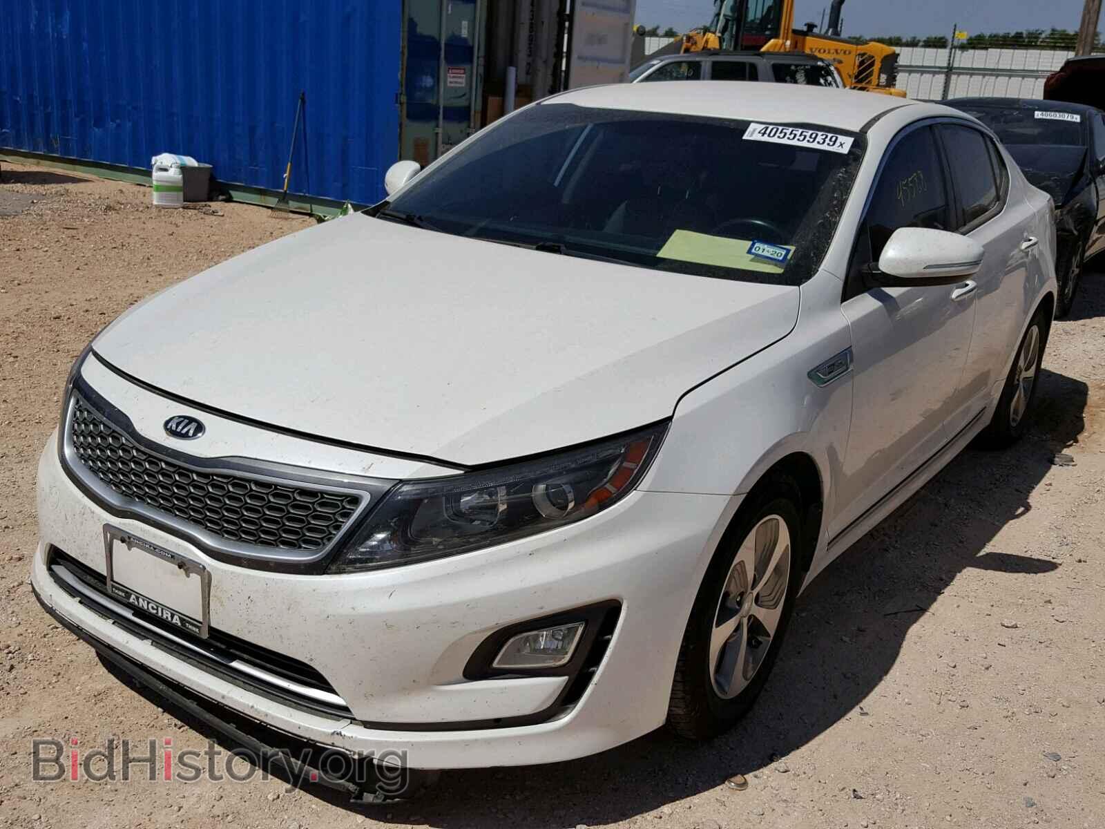 2015 KIA OPTIMA HYB - VIN: KNAGM4AD7F5088081 - Фото 2