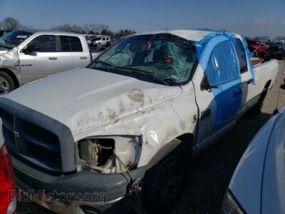 2007 Dodge RAM 2500 RAM 2500 S, white — VIN 3D7KR28C07G716594, Copart