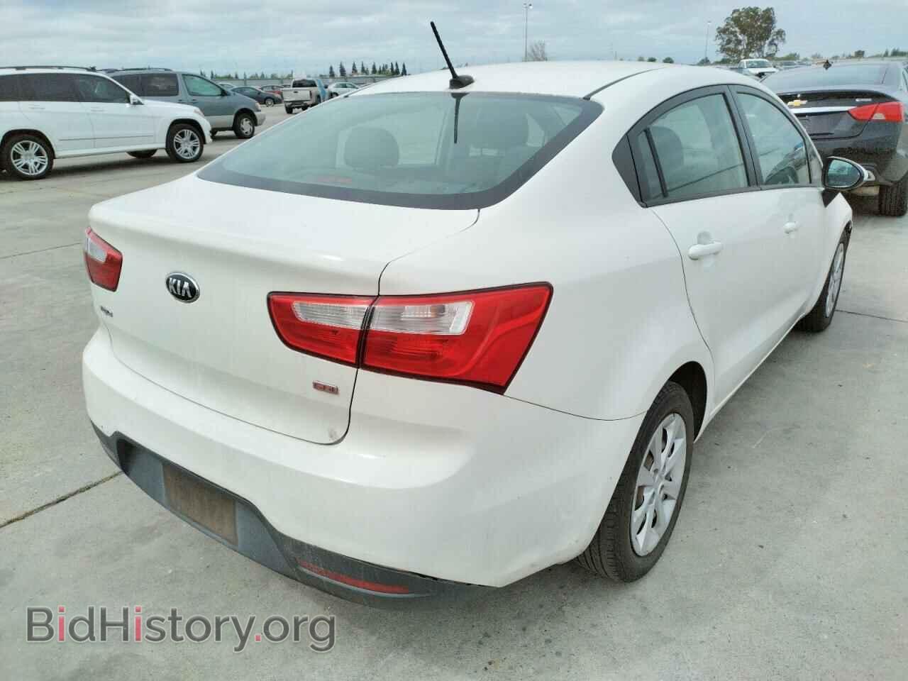 2014 KIA RIO - VIN: KNADM4A39E6370984 - Фото 4
