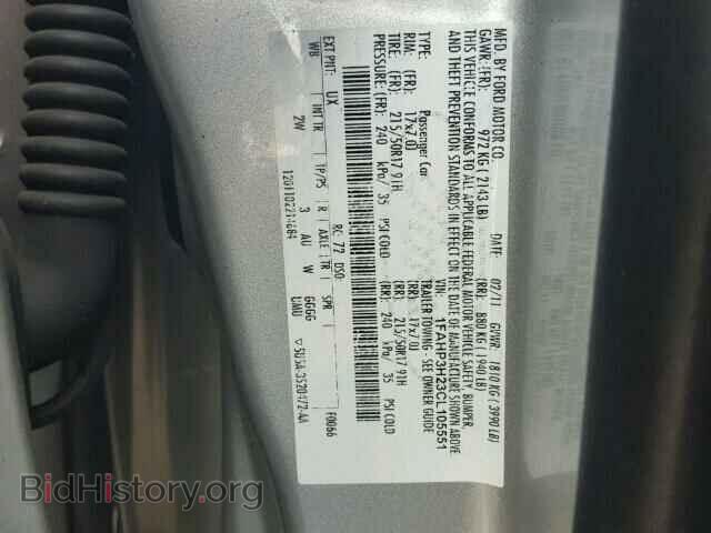 2012 FORD FOCUS - VIN: 1FAHP3H23CL105551 - Photo 10