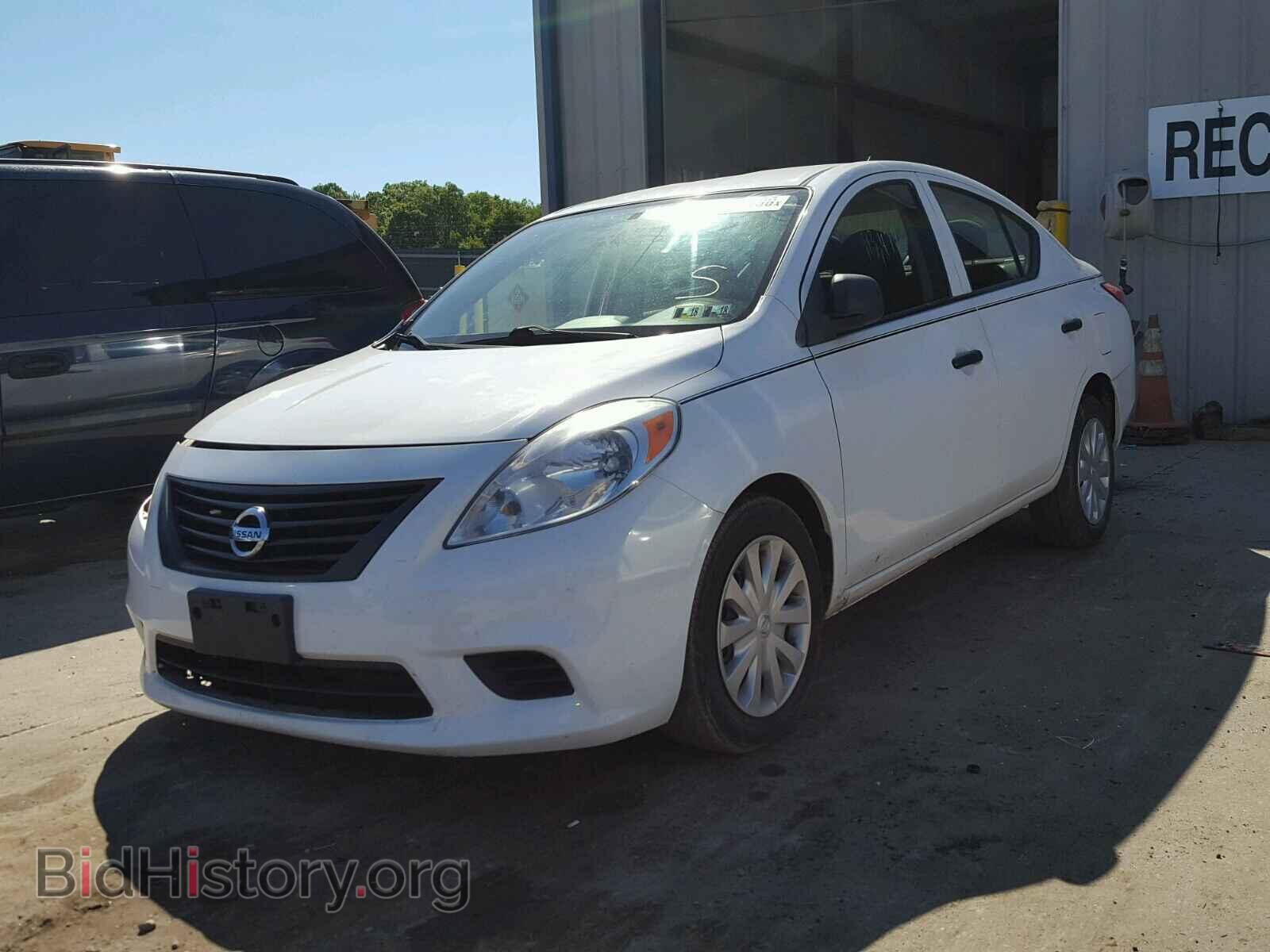 2012 NISSAN VERSA - VIN: 3N1CN7AP2CL825471 - Фото 2