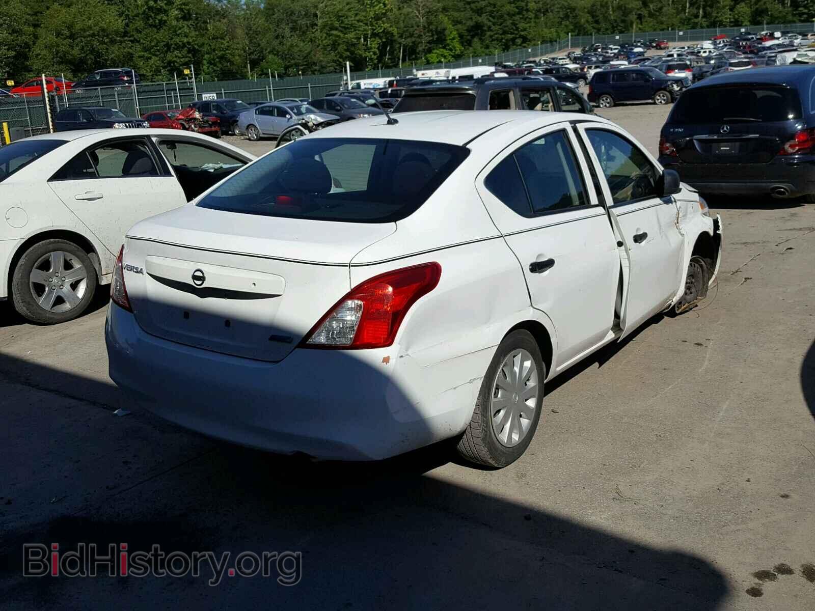 2012 NISSAN VERSA - VIN: 3N1CN7AP2CL825471 - Фото 4