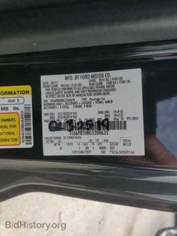 2016 FORD ALL Models - VIN: 1FA6P8TH8G5204635 - Photo 10