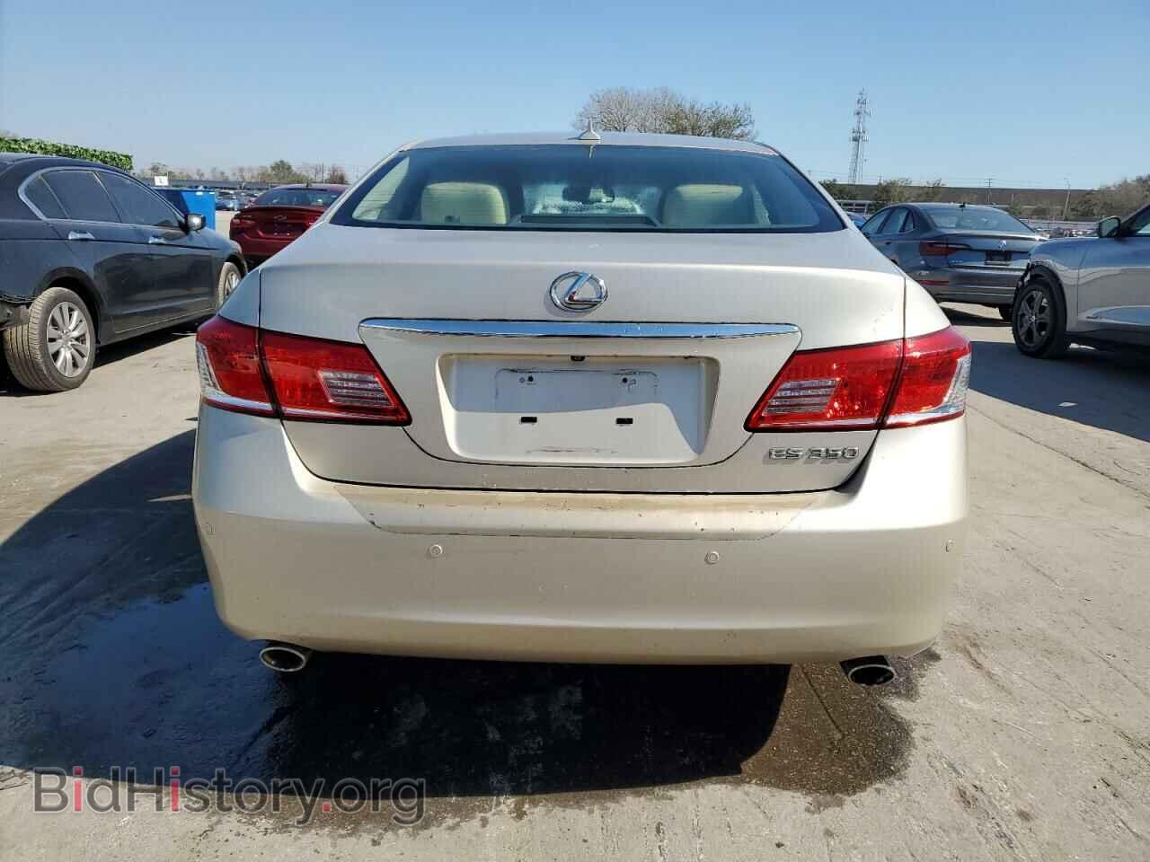 2012 LEXUS ES350 - VIN: JTHBK1EG3C2480590 - Фото 6