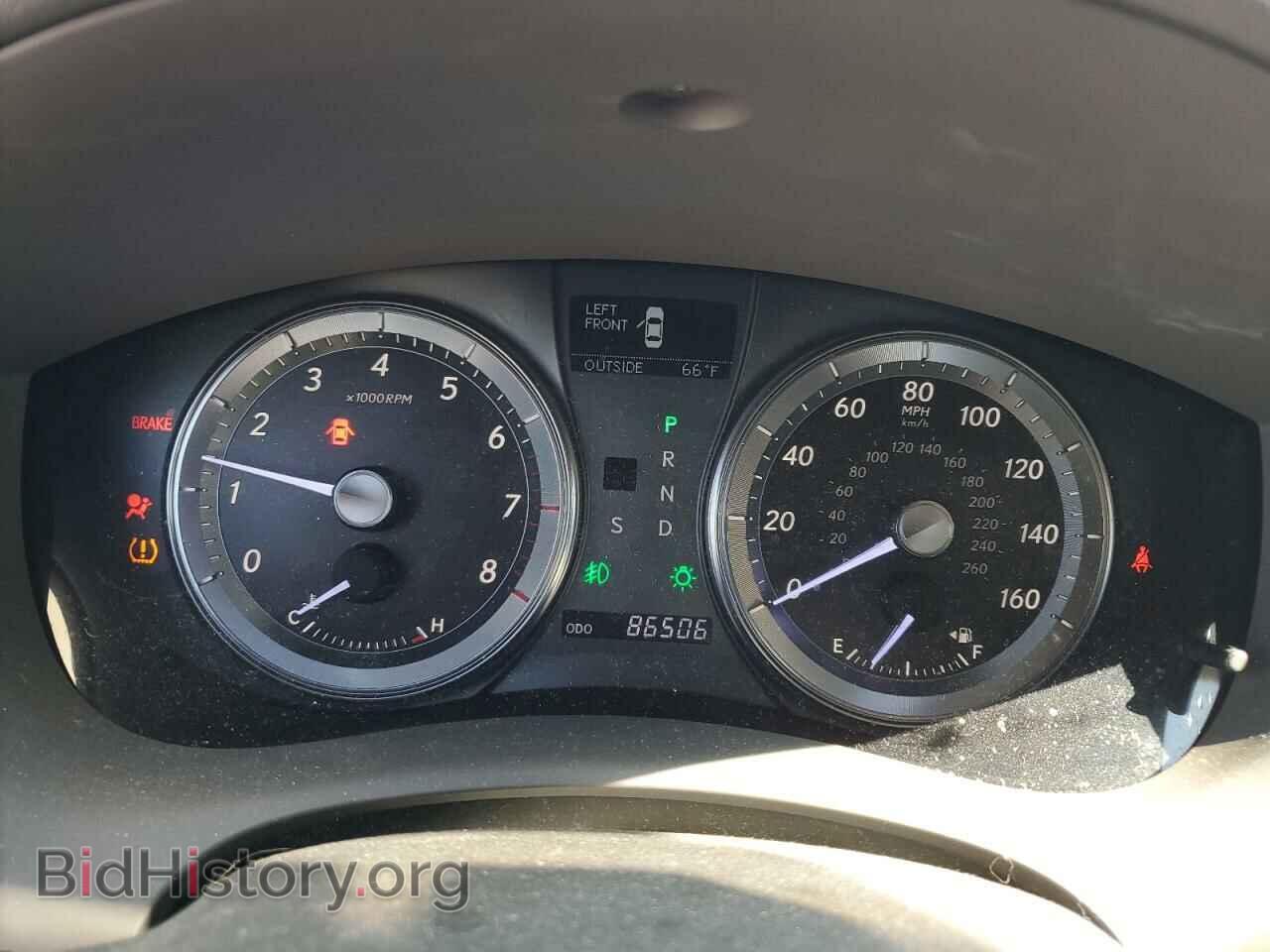 2012 LEXUS ES350 - VIN: JTHBK1EG3C2480590 - Фото 9