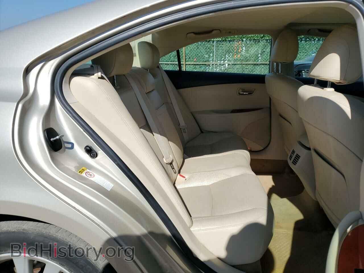 2012 LEXUS ES350 - VIN: JTHBK1EG3C2480590 - Фото 10
