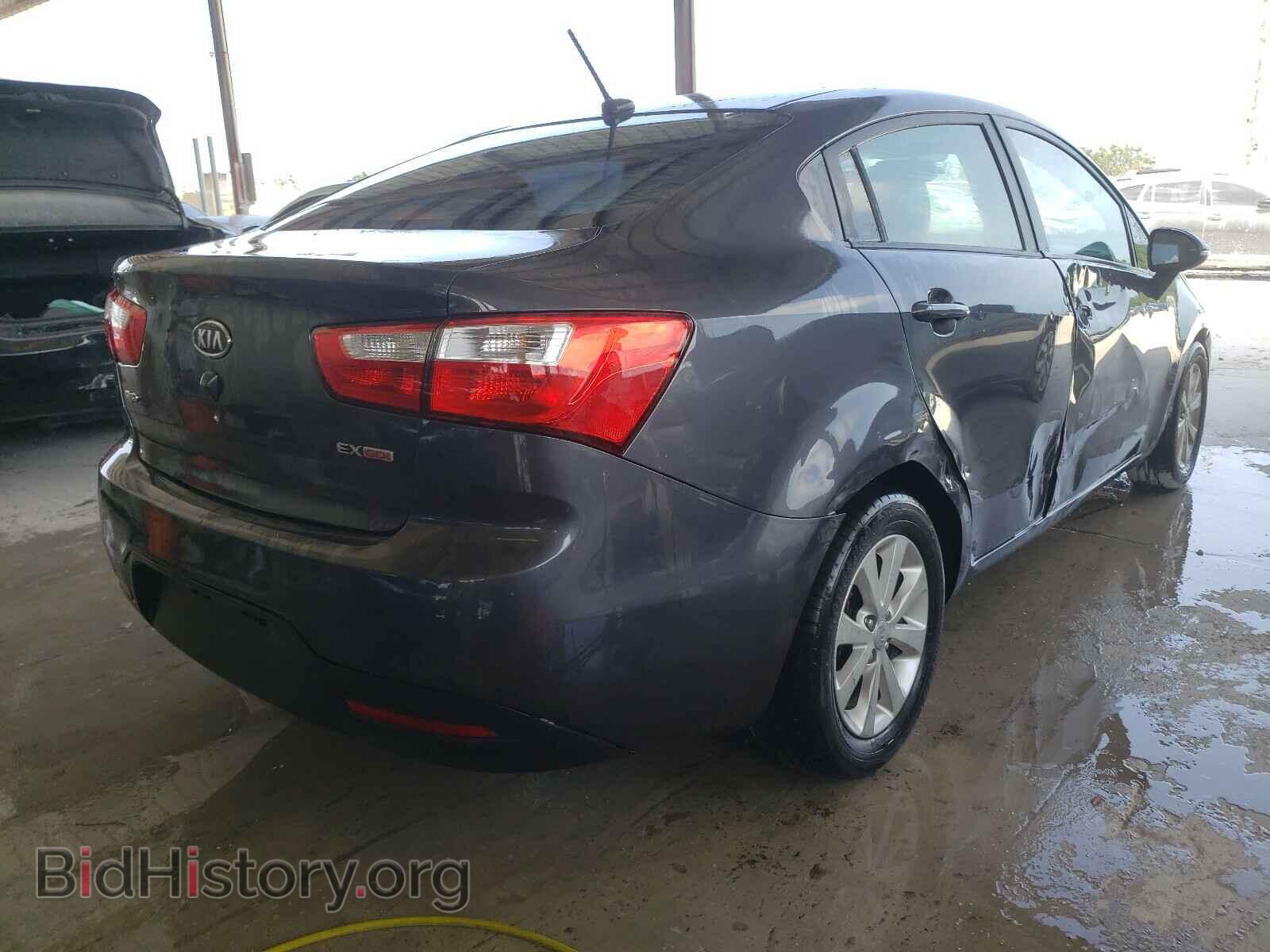 2013 KIA RIO - VIN: KNADN4A35D6113347 - Фото 4