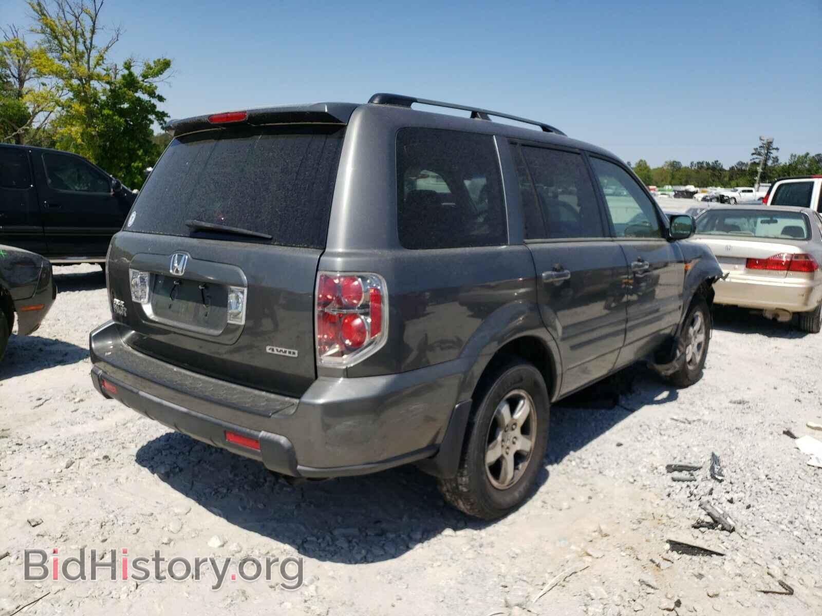 2007 HONDA PILOT - VIN: 2HKYF18557H536012 - Фото 4