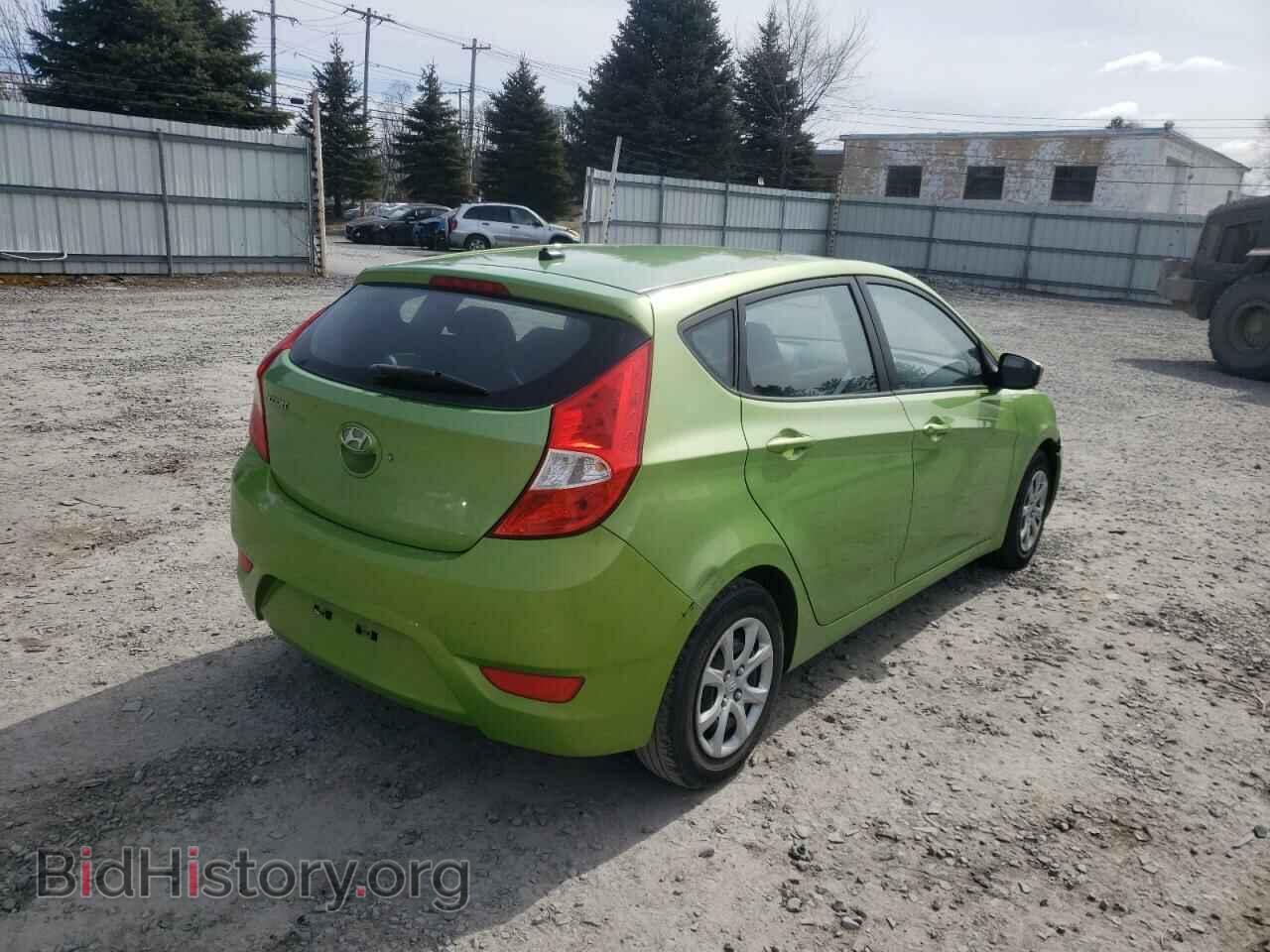 2012 HYUNDAI ACCENT - VIN: KMHCT5AE3CU047270 - Фото 4