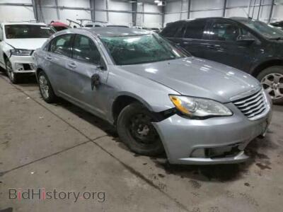 2013 Chrysler 200 200 LX, silver — VIN 1C3CCBAB9DN650331, Copart