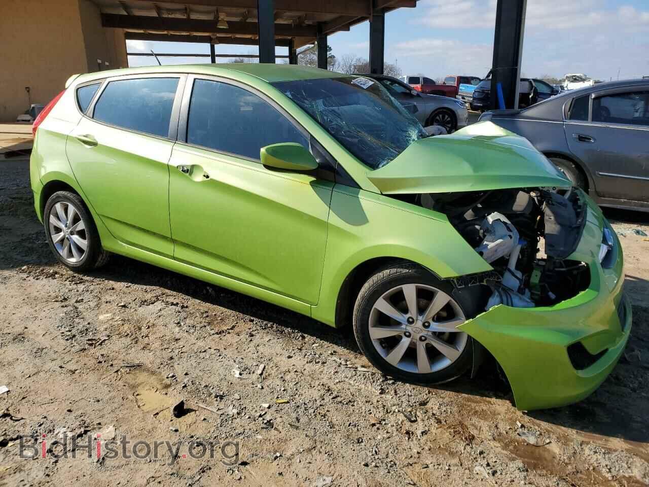 2012 HYUNDAI ACCENT - VIN: KMHCU5AE4CU045945 - Фото 4