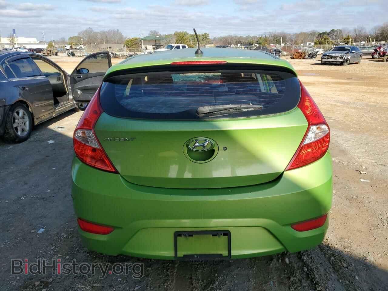 2012 HYUNDAI ACCENT - VIN: KMHCU5AE4CU045945 - Фото 6