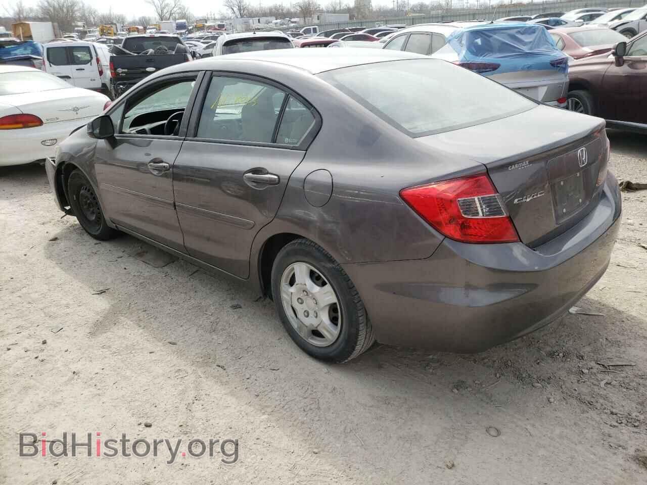 2012 HONDA CIVIC - VIN: 19XFB2F53CE098567 - Фото 3