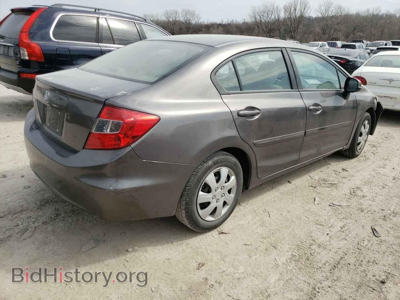 2012 HONDA CIVIC - VIN: 19XFB2F53CE098567 - Фото 4