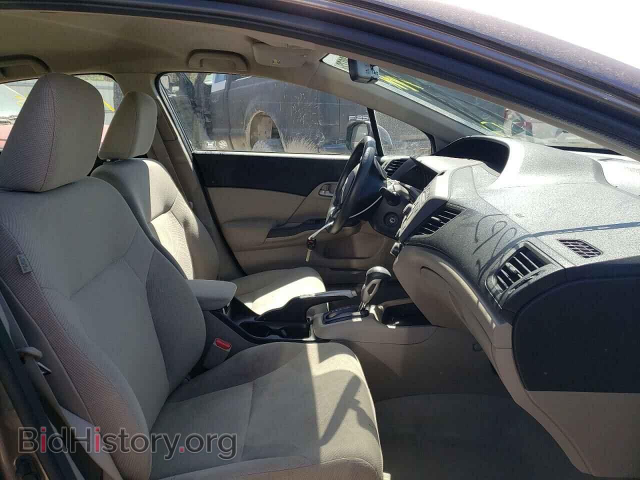 2012 HONDA CIVIC - VIN: 19XFB2F53CE098567 - Фото 5