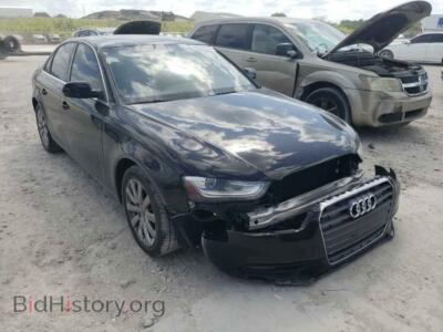 2013 Audi A4 A4 Premium, black — VIN WAUAFAFL6DA153652, Copart