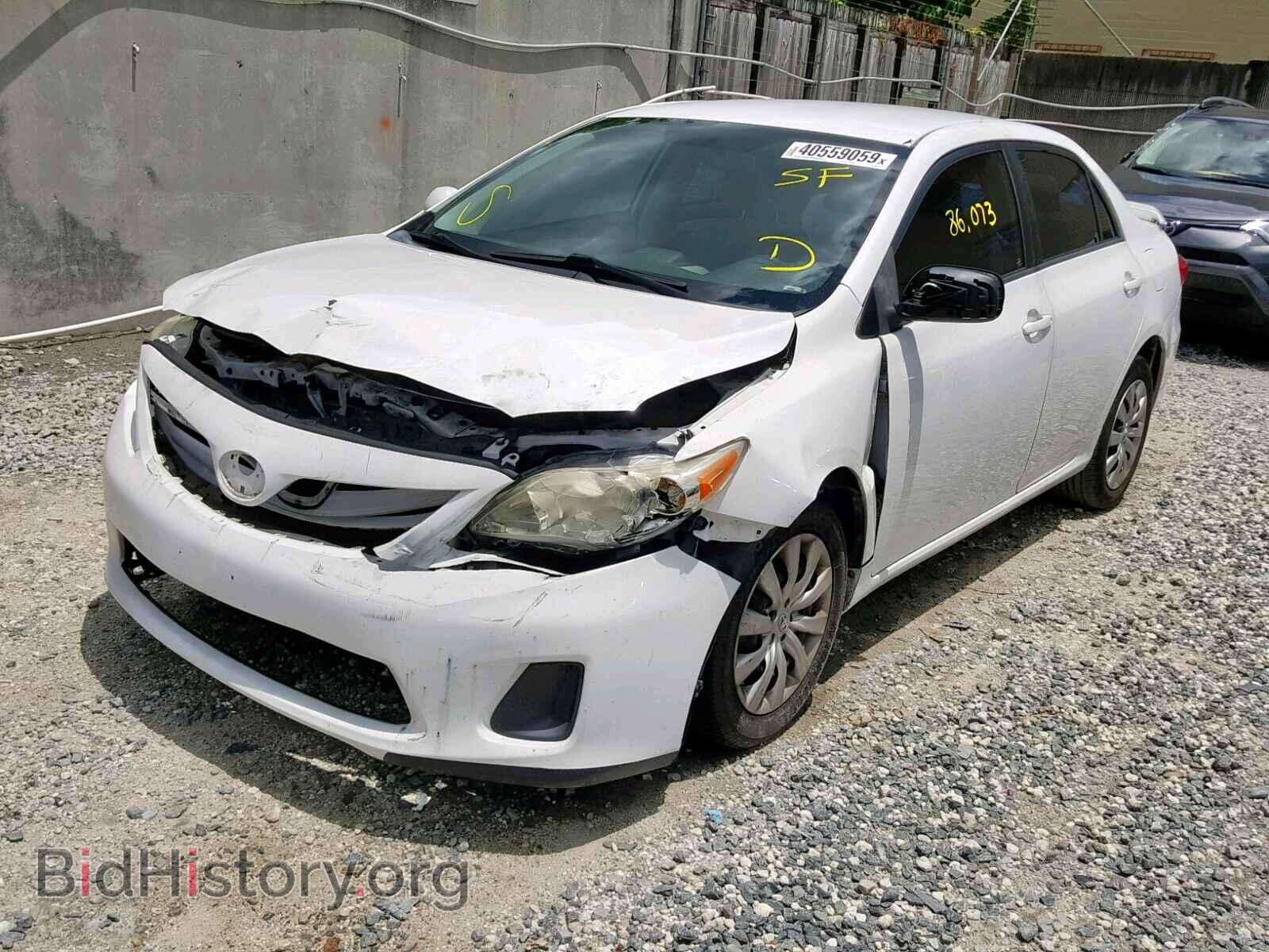 2012 TOYOTA COROLLA BA - VIN: 2T1BU4EE3CC852569 - Фото 2