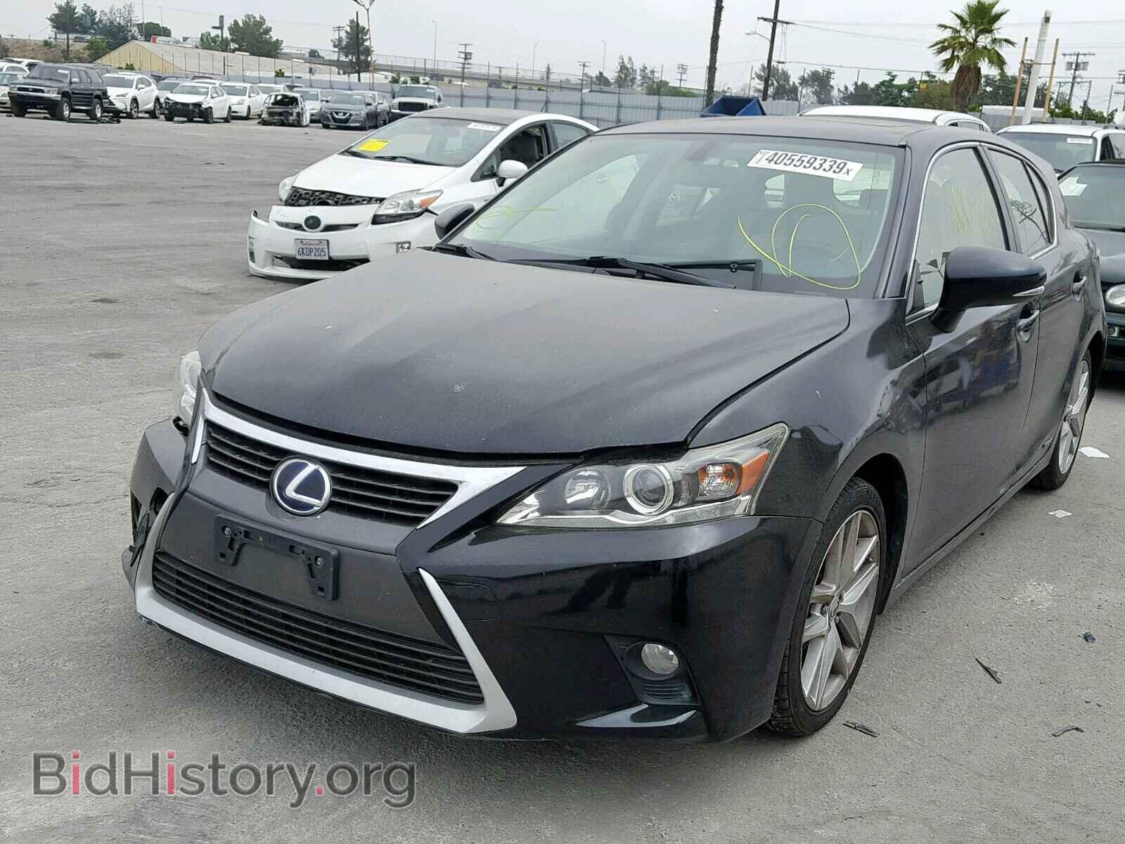 2014 LEXUS CT 200 - VIN: JTHKD5BHXE2191241 - Фото 2
