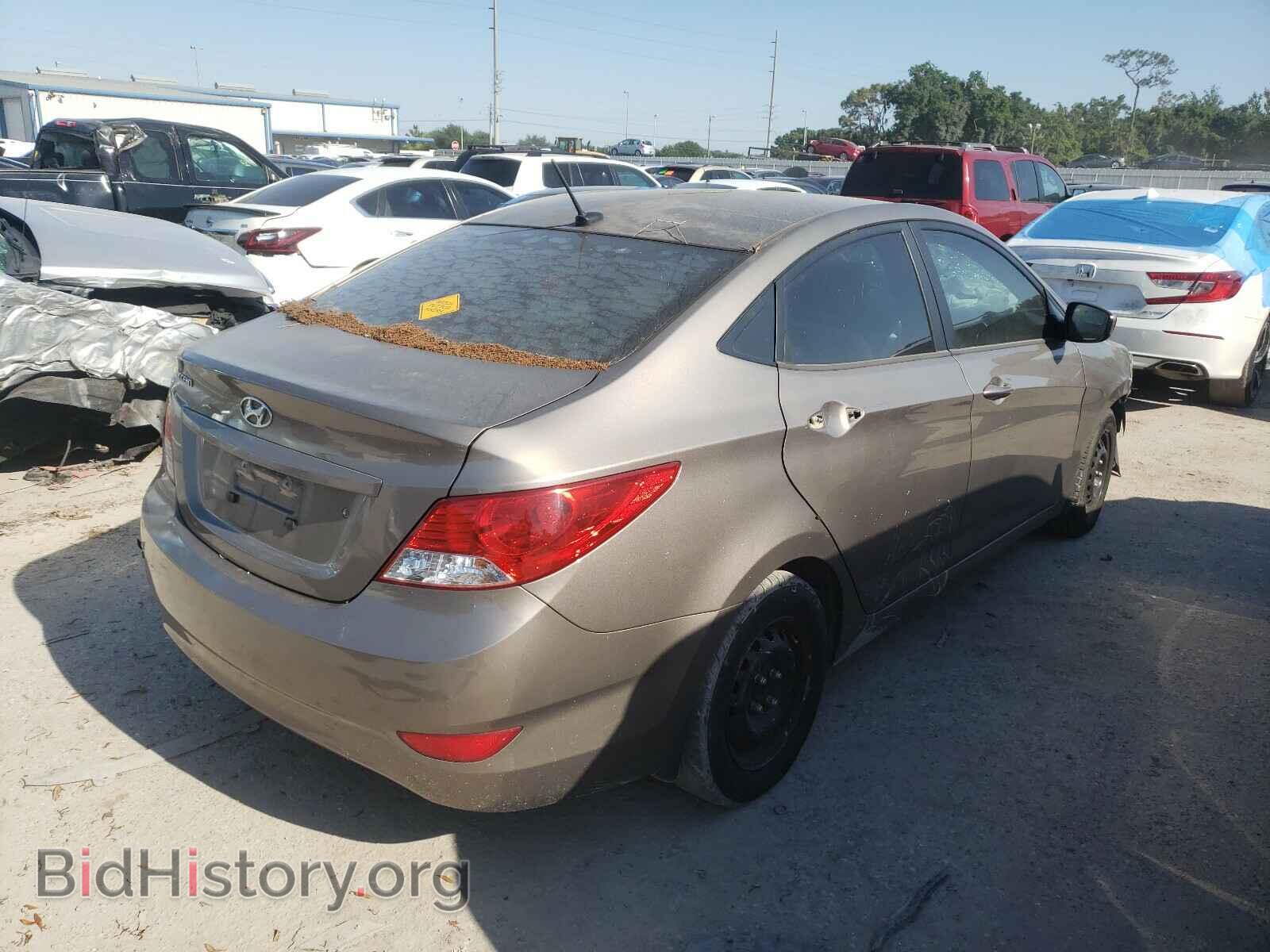 2012 HYUNDAI ACCENT - VIN: KMHCT4AE0CU256900 - Фото 4