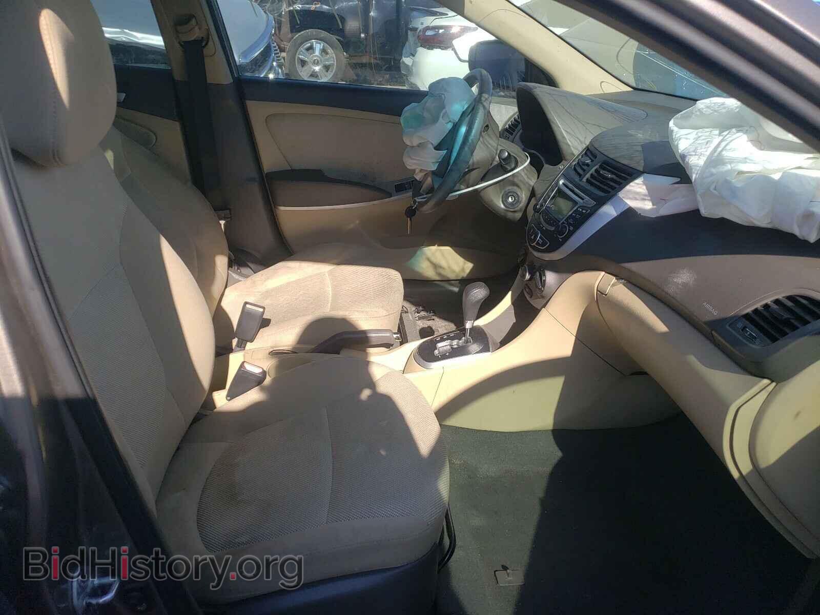 2012 HYUNDAI ACCENT - VIN: KMHCT4AE0CU256900 - Фото 5