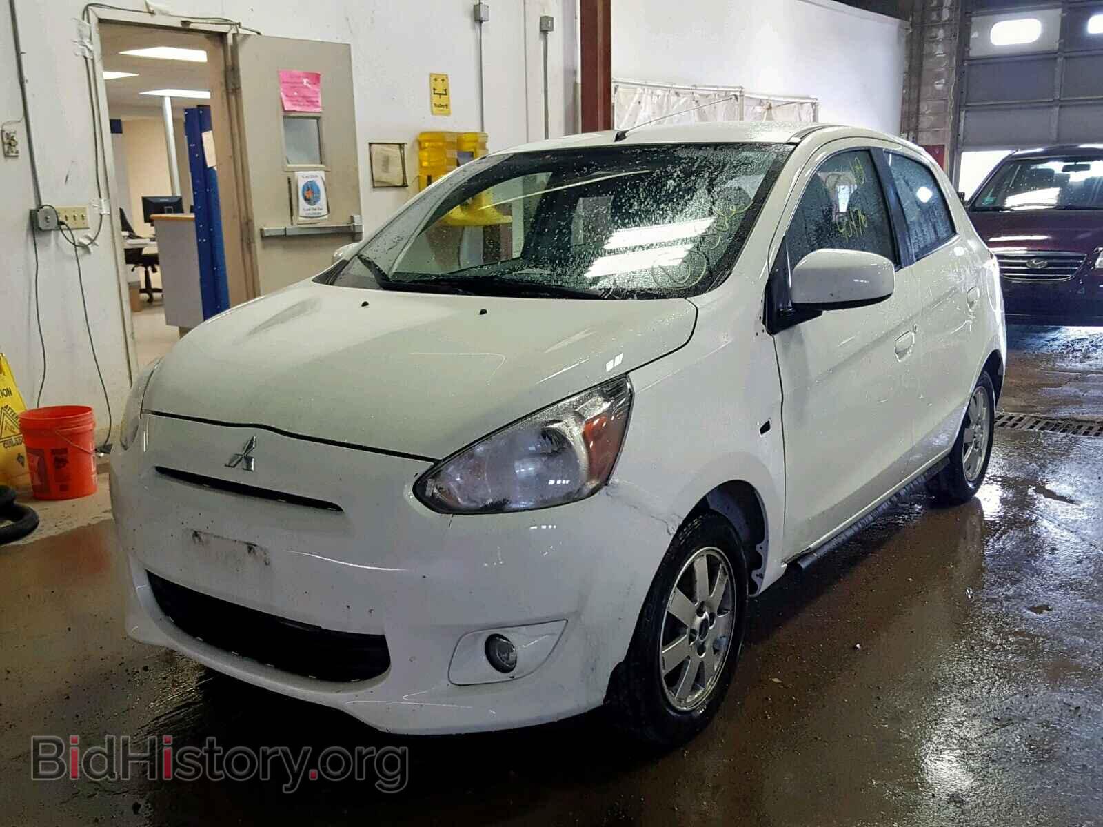 2014 MITSUBISHI MIRAGE - VIN: ML32A4HJ2EH024256 - Фото 2