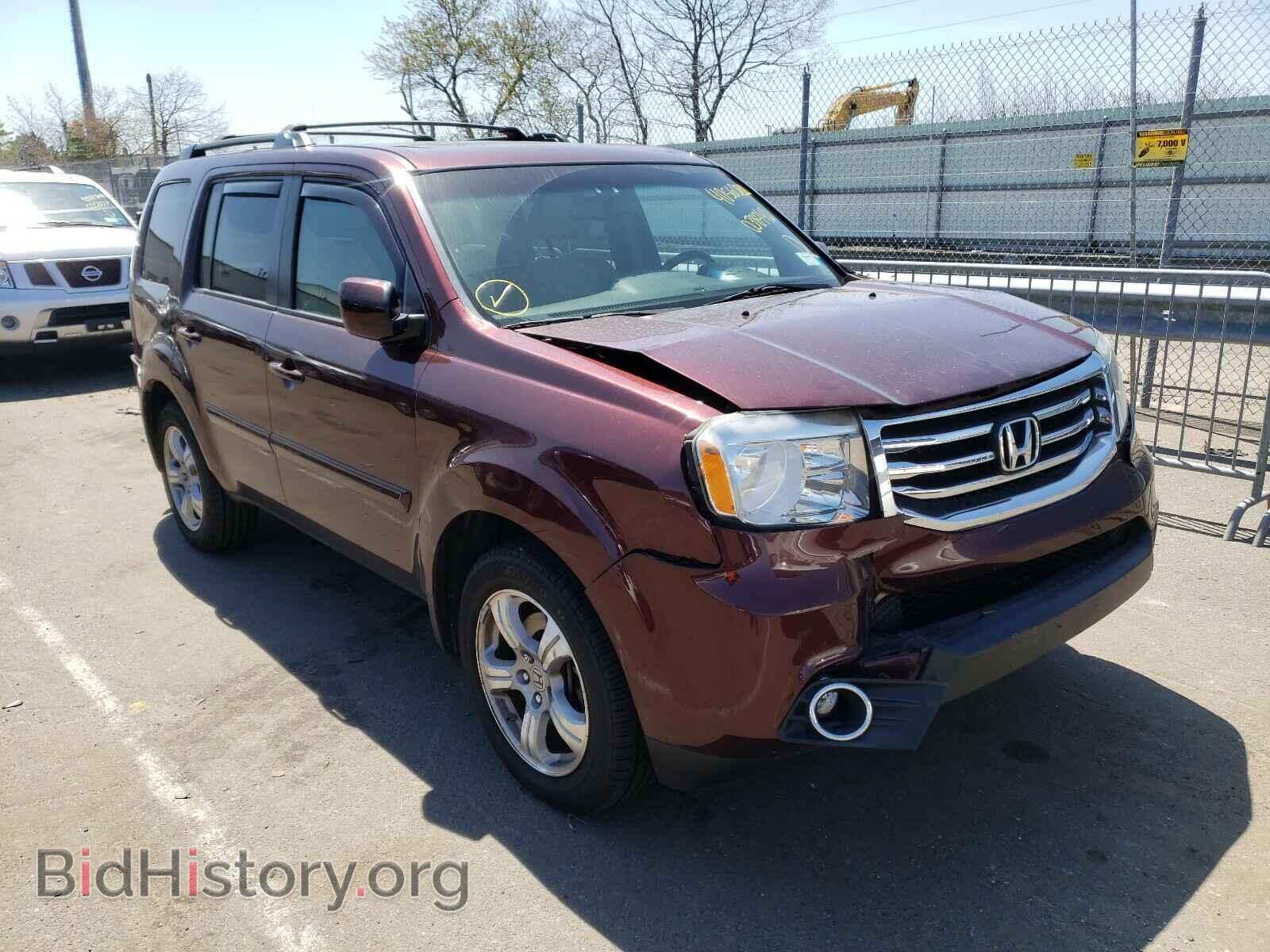 Фотография 5FNYF4H57CB038940 - HONDA PILOT 2012