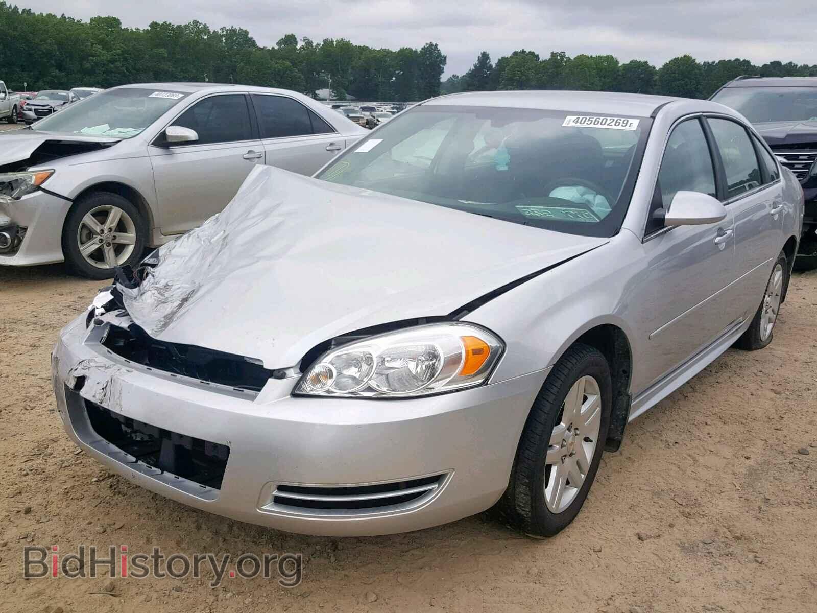 2012 CHEVROLET IMPALA - VIN: 2G1WB5E31C1111162 - Фото 2
