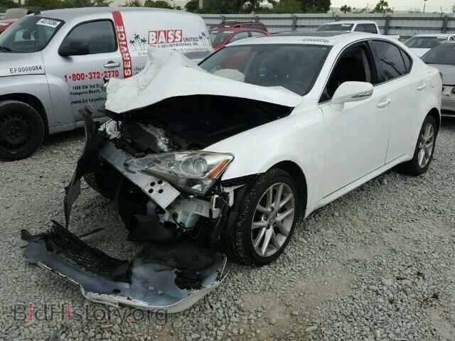 2011 LEXUS IS250 - VIN: JTHBF5C28B2101312 - Фото 2