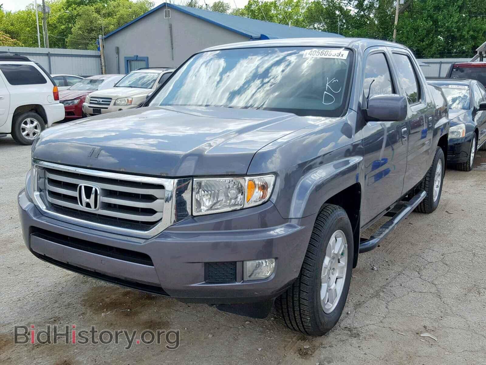 2014 HONDA RIDGELINE - VIN: 5FPYK1F44EB002346 - Фото 2