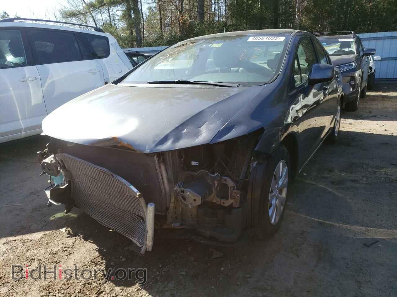2012 HONDA CIVIC - VIN: 2HGFB2F59CH302262 - Фото 2