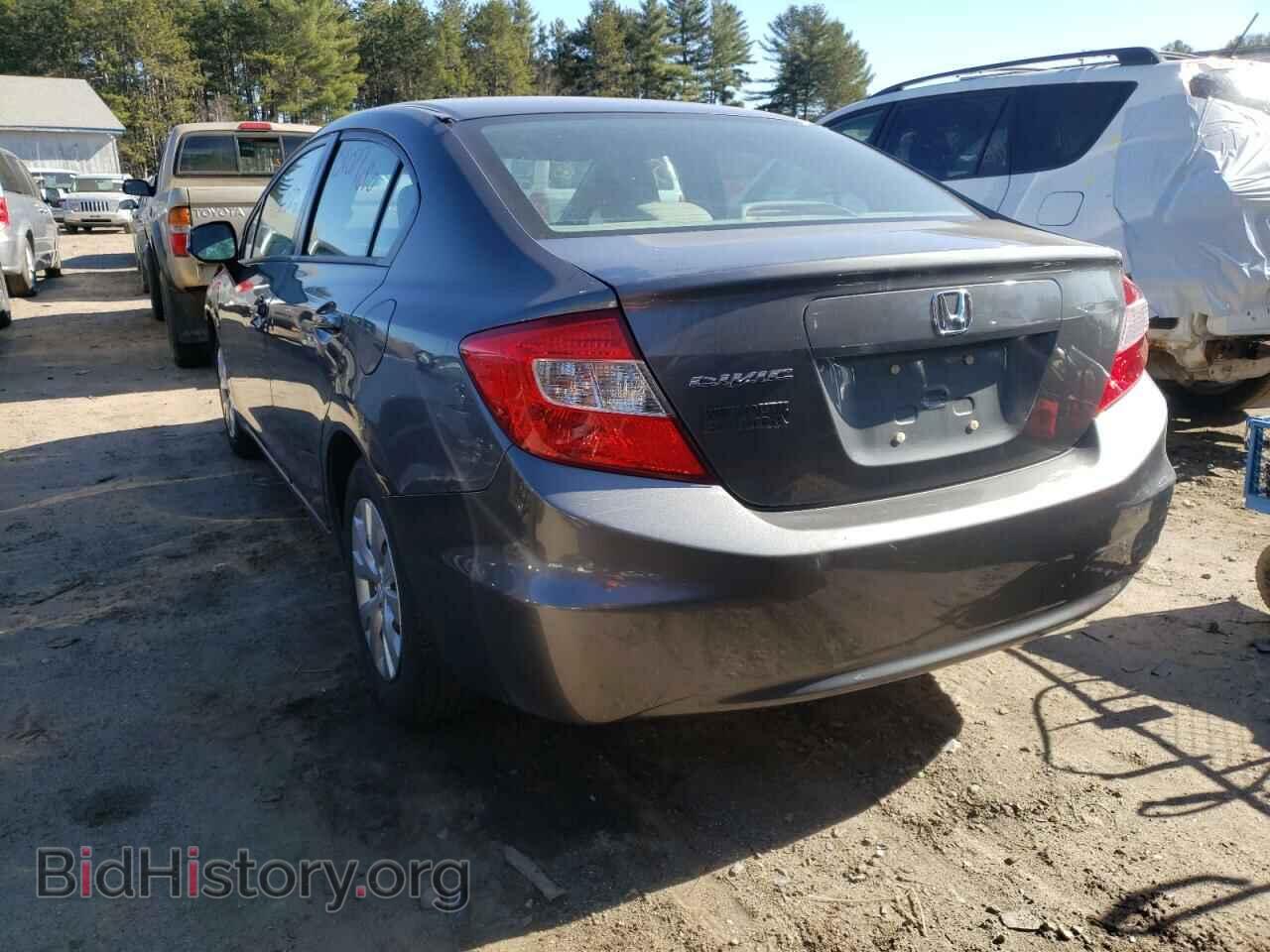 2012 HONDA CIVIC - VIN: 2HGFB2F59CH302262 - Фото 3