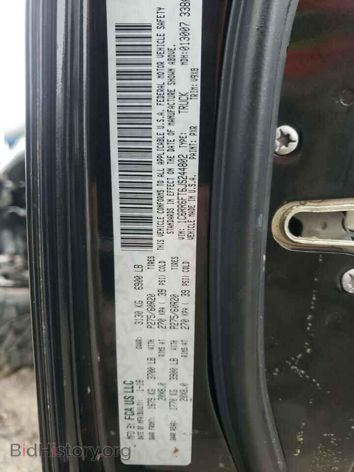 2018 RAM 1500 - VIN: 1C6RR6FT6JS244802 - Фото 10