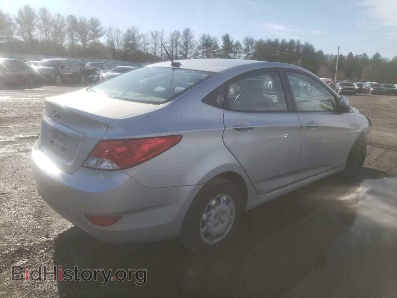 2014 HYUNDAI ACCENT - VIN: KMHCT4AE0EU641957 - Фото 3